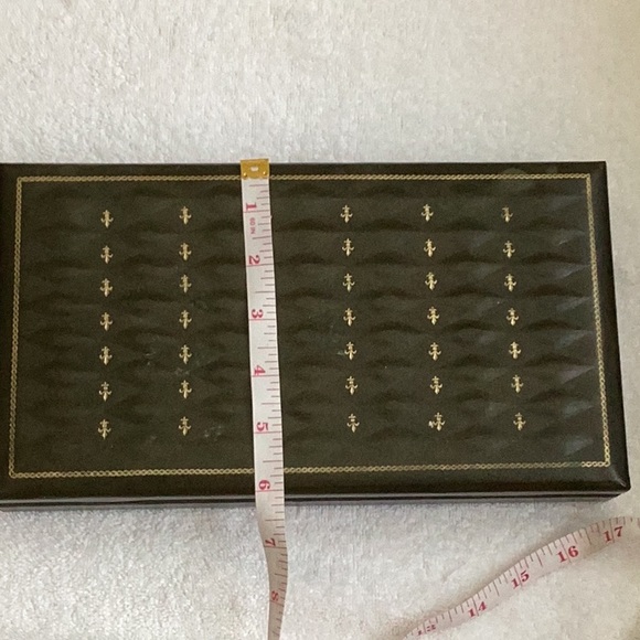 Vintage Swank Men’s Jewelry Box . Great for Cufflinks and Tie Clips - Picture 7 of 8